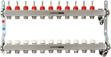11-er Heizkreisverteiler