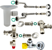 WOLF Anschluss-Set Unterputz