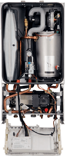 BOSCH/Junkers Gas-Brennwert-Therme Cerapur ZSB 14-5.2 C 23 Querschnitt