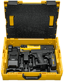 REMS Akku-Radialpresse Mini-Press 22V ACC, Basic-Pack in Systemkoffer L-Boxx