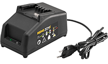 REMS Schnellladegerät Li-Ion 100-240V, 50-60Hz, 21,6V, 90W