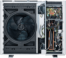 Vaillant aroTHERM plus VWL Wärmepumpe Querschnitt