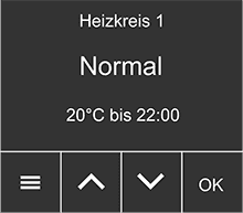 Vitotronic 100 (Typ HC1B), für angehobenen Betrieb