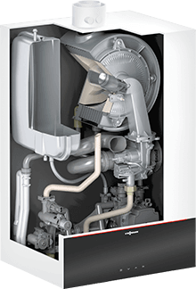 VIESSMANN Vitodens 200-W Typ B2HF Querschnitt
