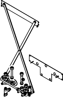 Montagehilfe für Unterputz-Montage