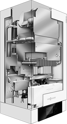 VIESSMANN VITOPEND 200-W Querschnitt