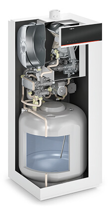 VIESSMANN Vitodens 222-F, Typ B2TF Querschnitt