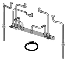 WOLF Anschluss-Set CGB-2/CSW-120 Aufputz