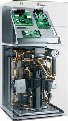 Vaillant flexoTHERM exclusive VWF 117/4 Wärmepumpe Querschnitt