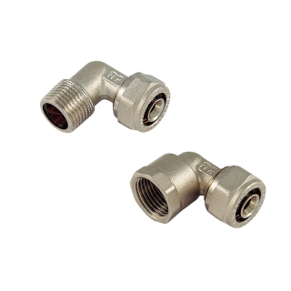 Klemmring Schraubfitting bergangswinkel - DVGW