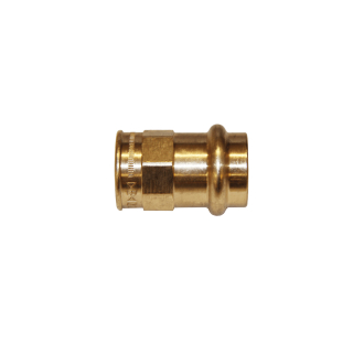 Rotguss Pressfitting bergangsmuffe - DVGW
