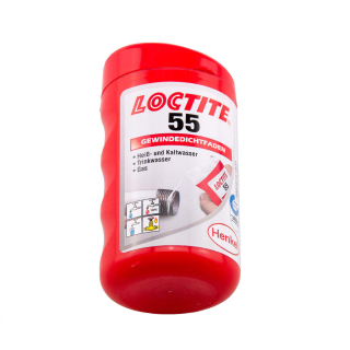 Loctite 55 Gewindedichtfaden Temperaturbeständig bis 130°C (DIN-DVGW)