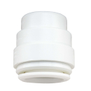Endkappe 15 mm, Farbe: wei