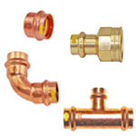 Kupfer Gas Pressfittings