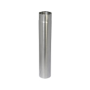Abgasrohr Aluminium 110 x 1000 mm