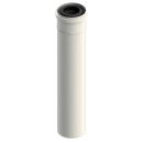 Abgasrohr Längenelement, DN 80/125, 1000 mm,...