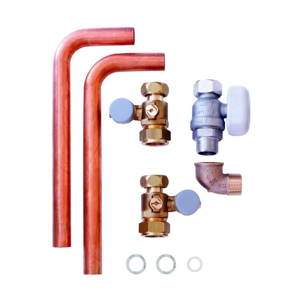 Vaillant VC-Installationsset, Neu-Inst. Auf-/Unterputz, Rohre k&uuml;rzbar