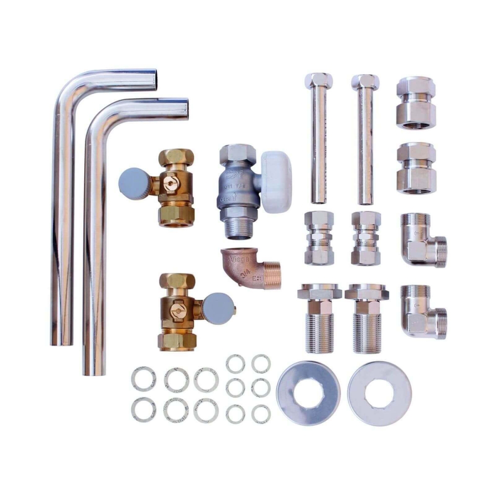 Vaillant VC-Installationsset, Aust. Alt-Inst., Auf-/Unterputz, Rohre k&uuml;rzbar