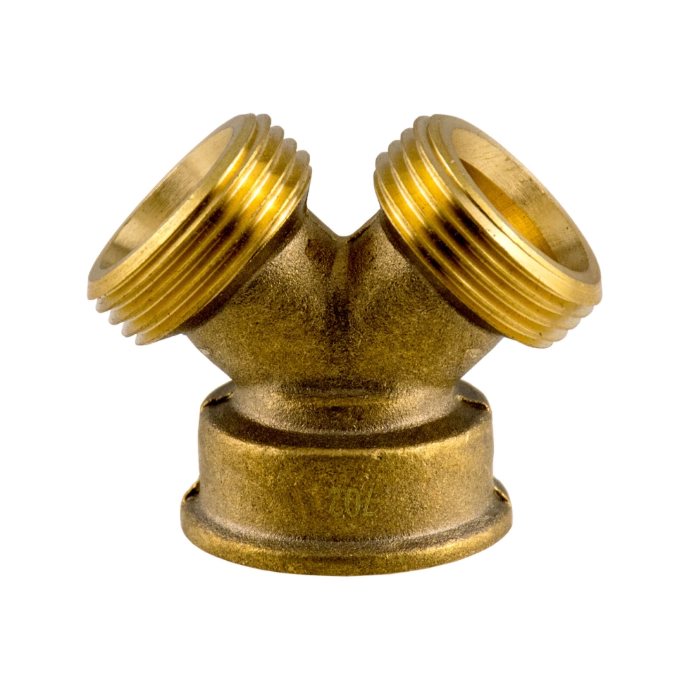 Y-St&uuml;ck 3/4" AG x IG x AG ohne Dichtung