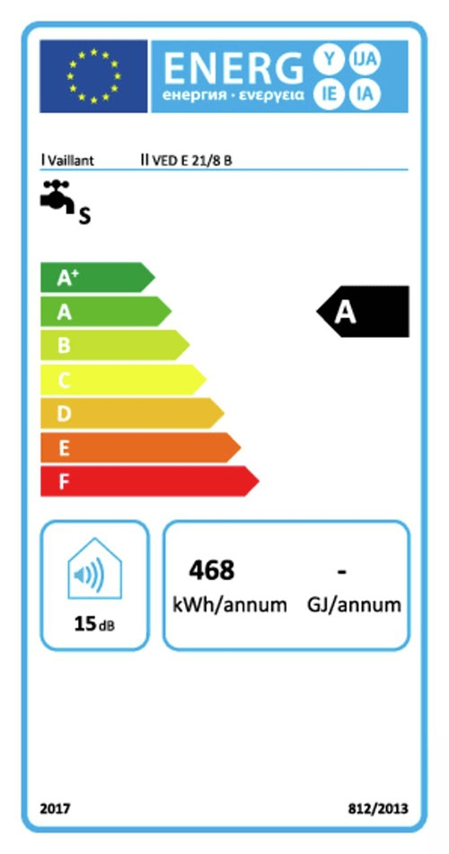 Energielabel-VEDE21B