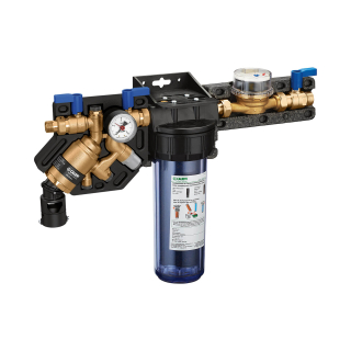 Caleffi FüllKombi BA Plus - Füllarmatur 1/2", DN 15, mit Systemtrenner, inkl. Entsalzung, 0,75 l