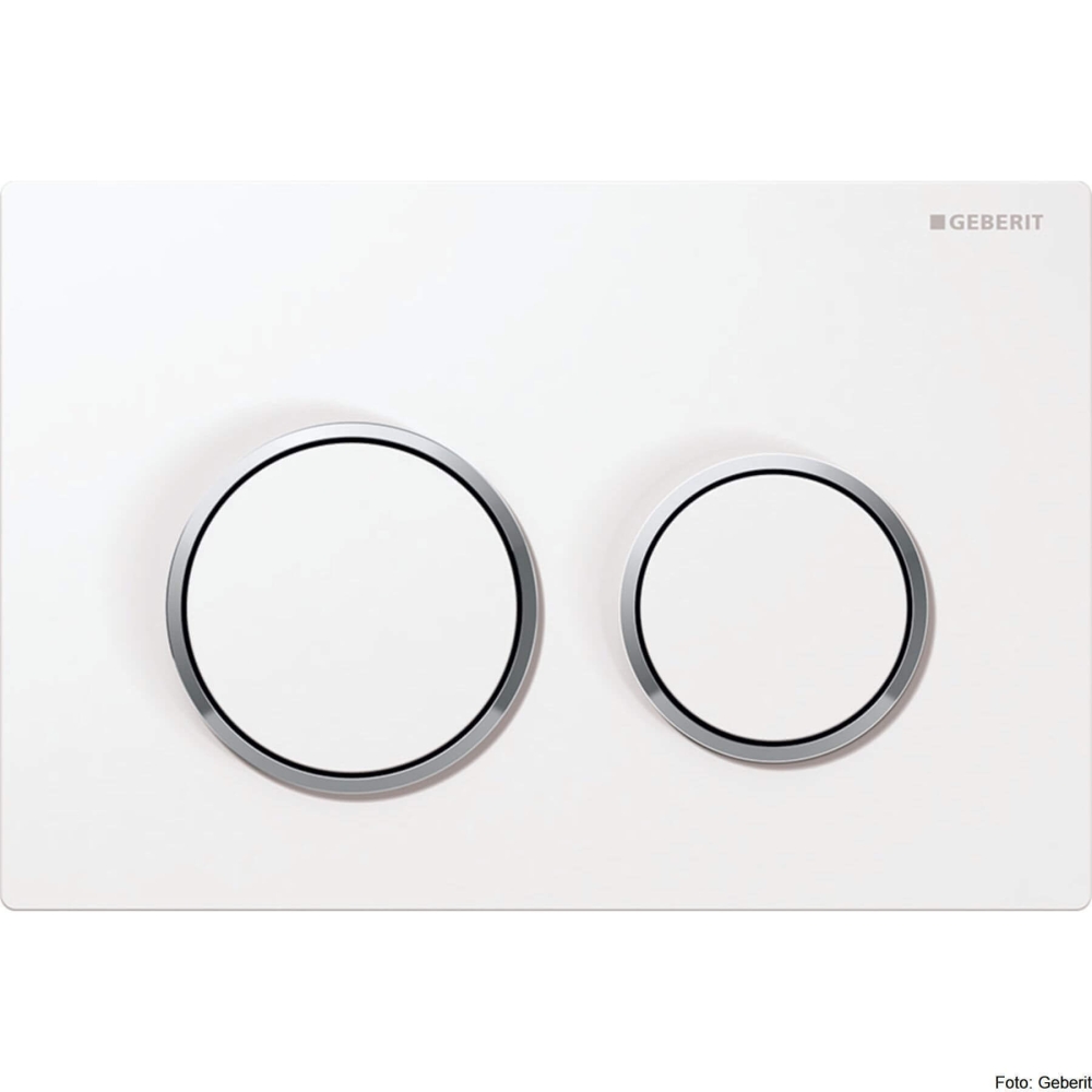GEBERIT Bet&auml;tigungsplatte Omega20, f&uuml;r 2-Mengen-Sp&uuml;lung