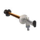 Kemper frostsichere Auslaufarmatur Wanddicke 150-415 mm...