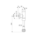 SCHELL Aufputz-Urinal-Druckspüler SCHELLOMAT Basic,...