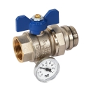 Heizkreisverteiler-Kugelhahn Durchgang, mit...