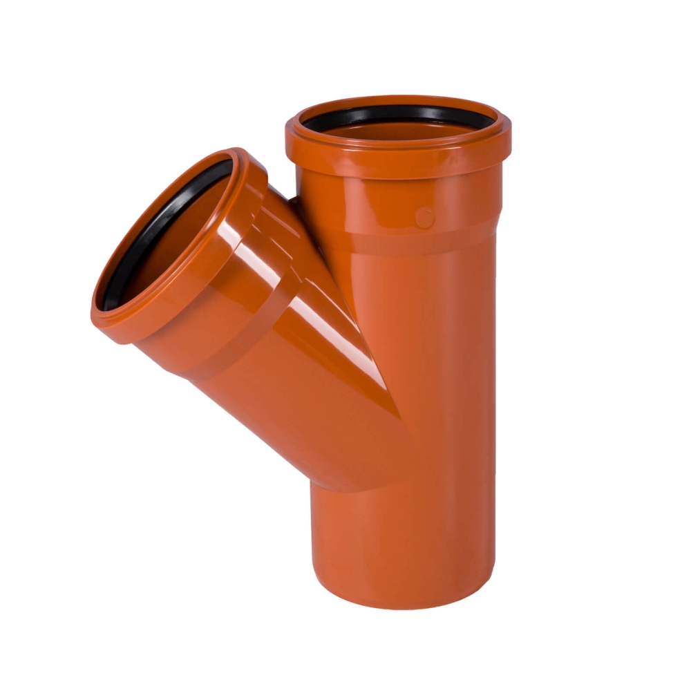 KG Abzweig 45&deg; DN 110/110