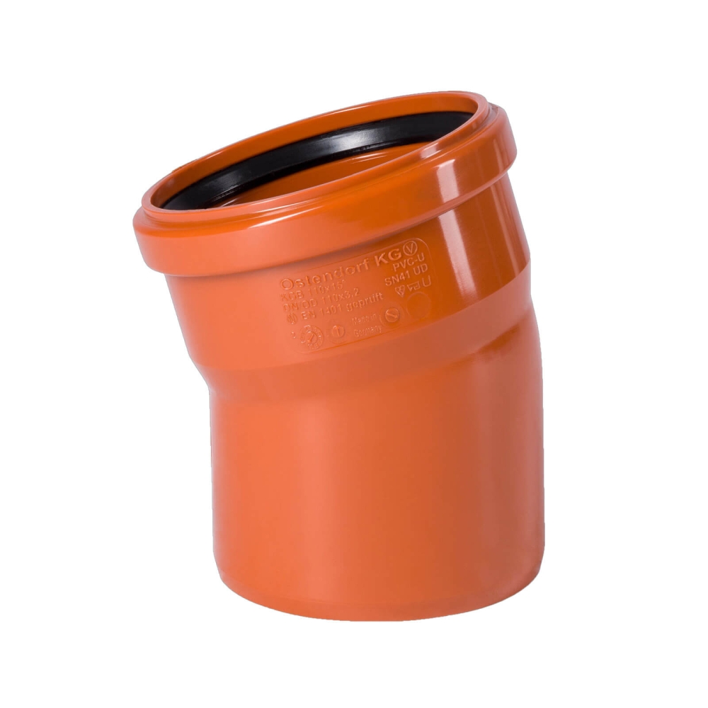 KG Bogen 15&deg; DN 110