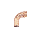 GAS Kupfer Pressfitting Bogen 90°, 1 Muffe - DVGW