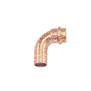 GAS Kupfer Pressfitting Bogen 90° mit 1 Muffe - DVGW