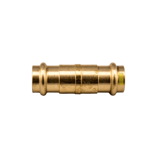 GAS Rotguss Pressfitting Schiebemuffe - DVGW