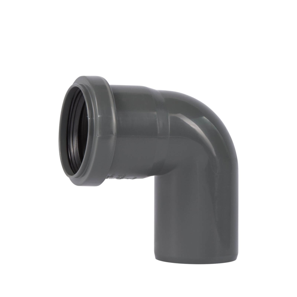 HTsafe Bogen, DN 50, 87&deg;, d50, mit 1 Muffe