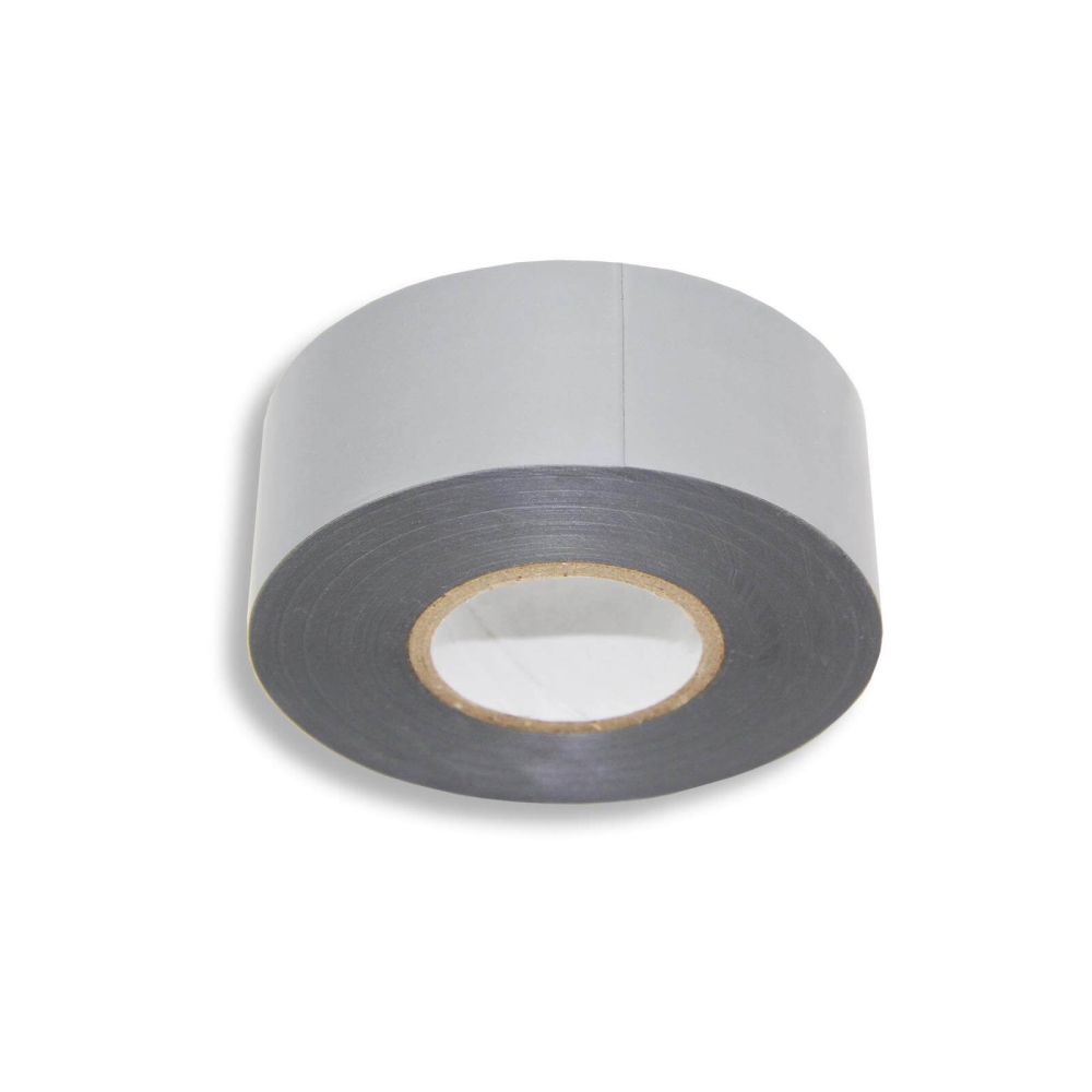 Klebeband PVC - f&uuml;r PE Rohrisolierung, 33 m, 30 mm breit, grau