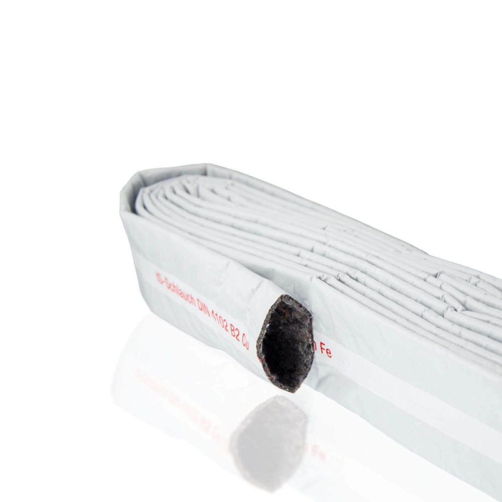Vlies Isolierschlauch 35 x 4 mm wei&szlig; (10 Meter Rolle)