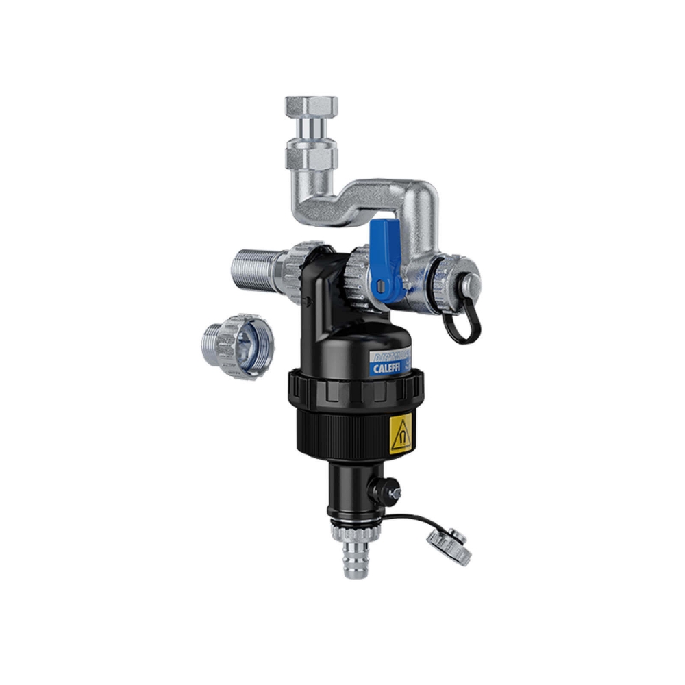 Caleffi DIRTMAGSLIM Schlammabscheider 3/4", DN 20, f&uuml;r WOLF Unterputz, mit Magnet