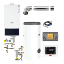 WOLF Gas-Heizwert-Therme CGU-2-10, Erdgas E/H, 10 kW RM-2 Aufputz ohne Abgassystem 200 L