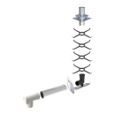Grundpaket Schornstein, DN 60/100-DN 60, mit Edelstahl...