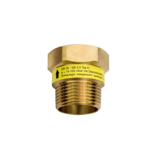 Viega Gasströmungswächter, Typ K, 1" Gewinde, 2,5 m³