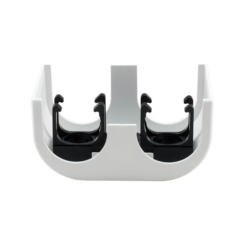 Flamco Designverkleidung f&uuml;r Hahnblock 3/4" Durchgang Verkleidung, wei&szlig;