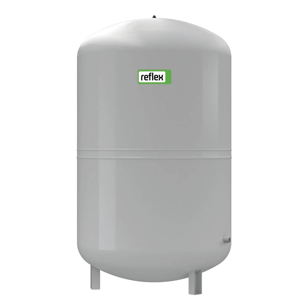 Reflex Membran-Ausdehnungsgef&auml;&szlig; N 100, f&uuml;r geschlossene Heizungsanlagen, 100 L, 1,5 bar Vordruck, grau