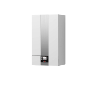 WOLF Gas-Brennwert-Therme CGB-2-20, 20 kW BM-2 ohne Anschlüsse Grundpaket + 10 m Abgas 150 L