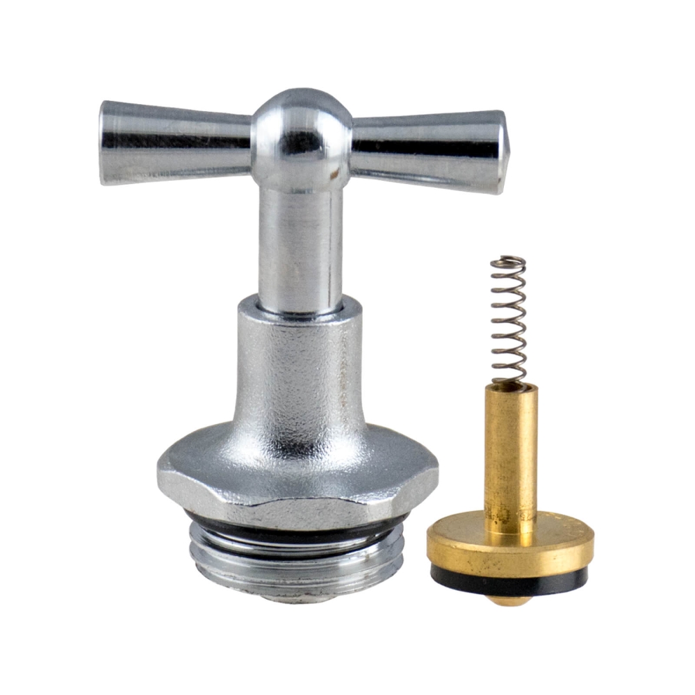 Oberteil mit Knebel und RV f&uuml;r 52041, matt-chrom 1/2"