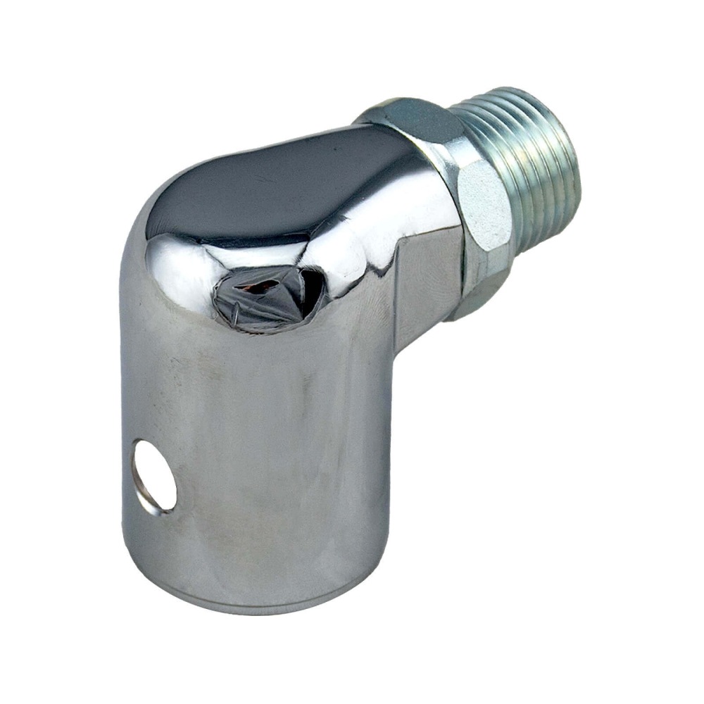 Gassteckdose 1/2" DVGW, verchromt mit TAE, HTB Ausf&uuml;hrung