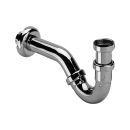 Bidet-Röhren-Siphon 1 1/4" chrom