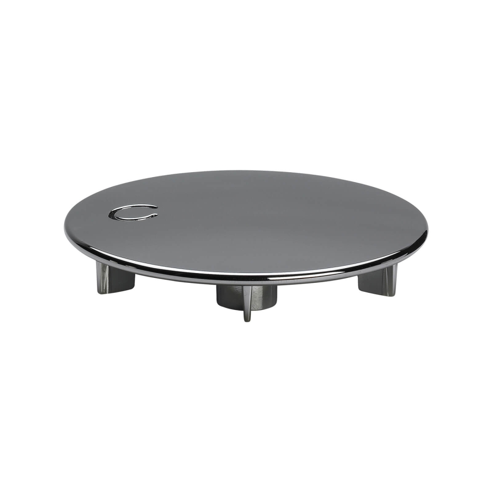 DOMOPLEX-Ablaufgarnitur f&uuml;r Duschwanne Bausatz 2, Ablaufloch d 52 mm, chrom