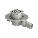 Viega Advantix-Badablauf, 100 x 100 mm, DN 50 Ablauf...