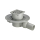 Viega Badablauf 4935.1 in 40x50mm Kunststoff grau